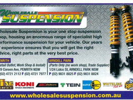 WHOLESALE SUSPENSION