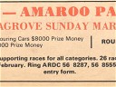 CAR RACING - AMAROO PARK RACEWAY