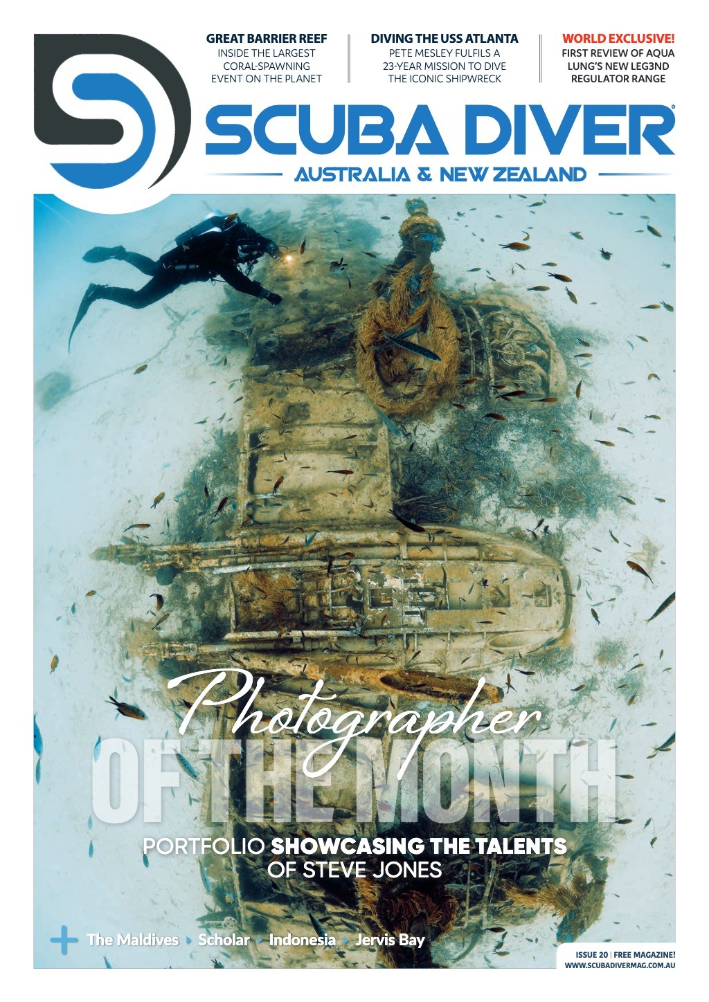 Scuba Diver ANZ Issue 20