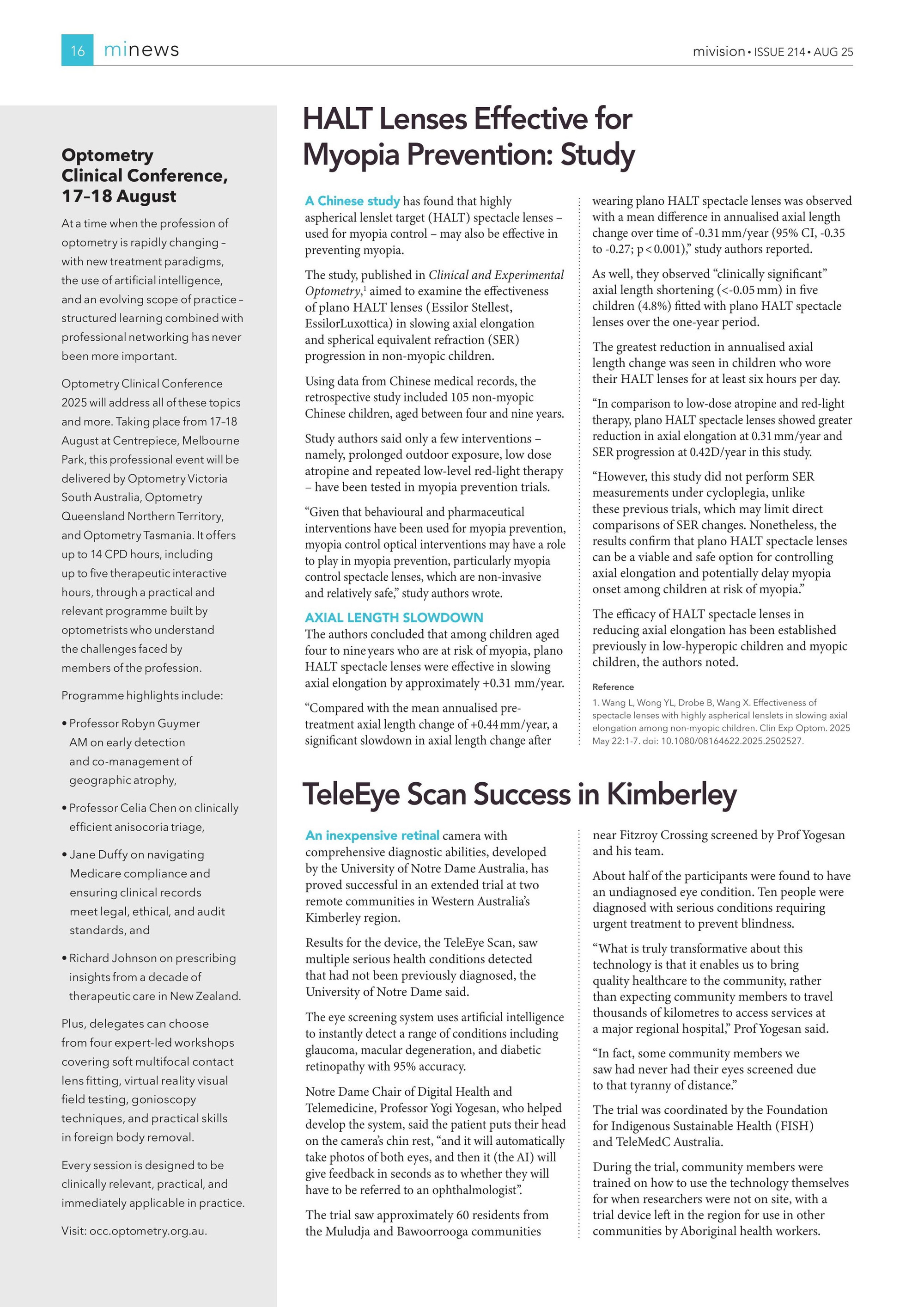 TeleEye Scan Success in Kimberley