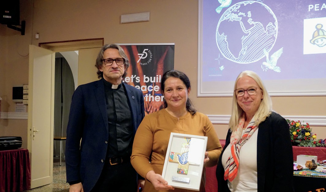 Friedenspreis 2022 von Pax Christi International an Concordia Sozialprojekte