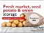 Fresh market seed potato & onion storage