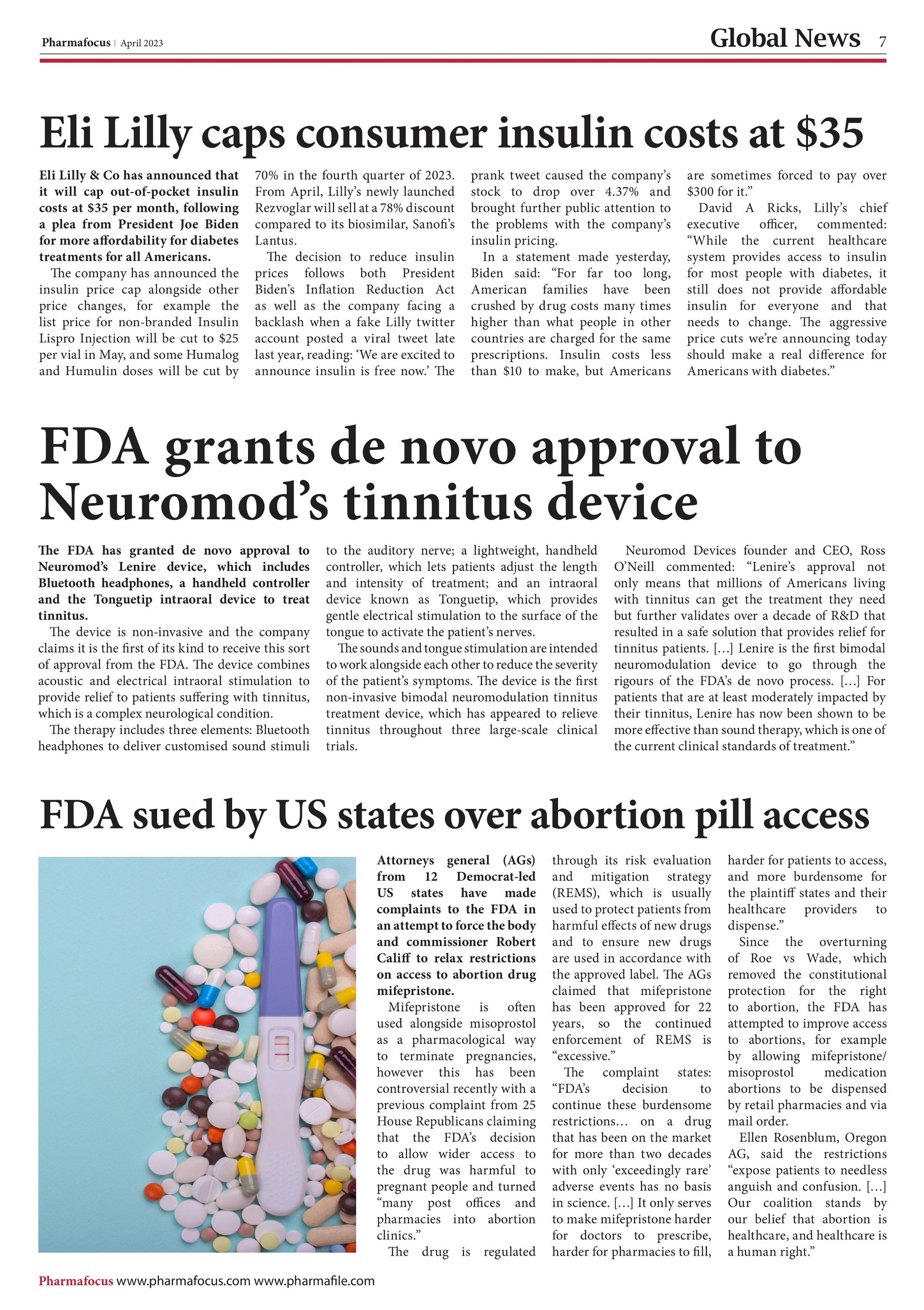 Eli Lilly caps consumer insulin costs at 35