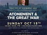 ATONEMENT & THE GREAT WAR