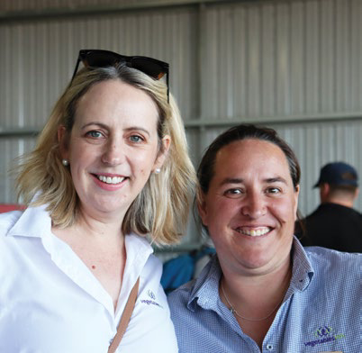 Lisa with Debbie Whyte