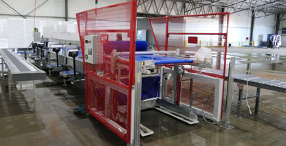 Weighing station on the tailored packing line