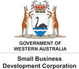 Government of Western Australia Small Business Development Corporation logo