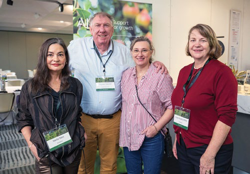Nardia Stacy, Stephen Tancred, Peta Sheahan and Susie Murphy White at the APAL Forum