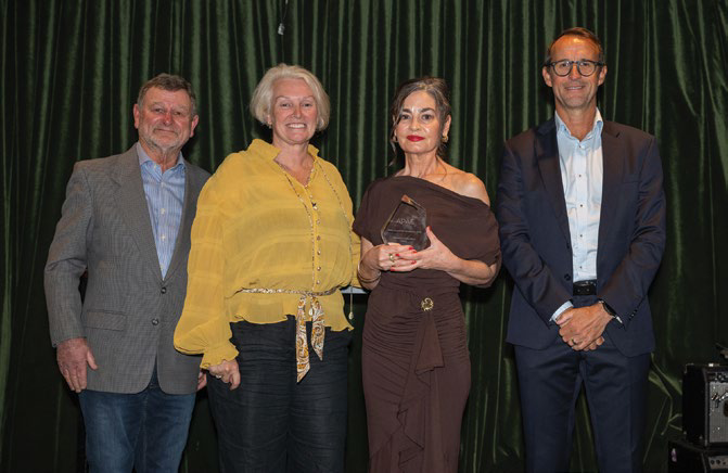 Greg Mouat, Lisa May, Nardia Stacy and Phil Turnbull at Morris House, Melbourne