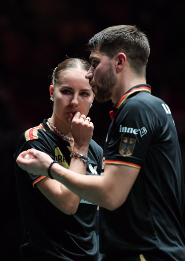 Annett Kaufmann und Patrick Franziska