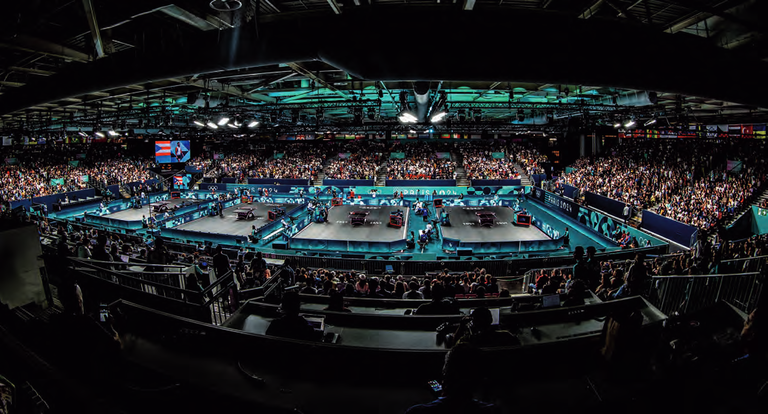 Die Olympia-Arena in Paris