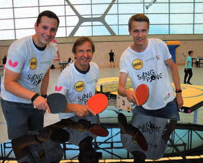Ungermanns mit Kollegen bei Borussia Düsseldorf