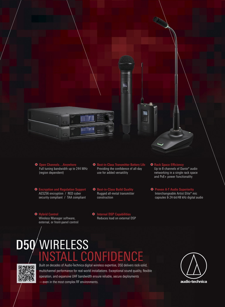 Advertisement: Audio-Technica D50 Wireless
