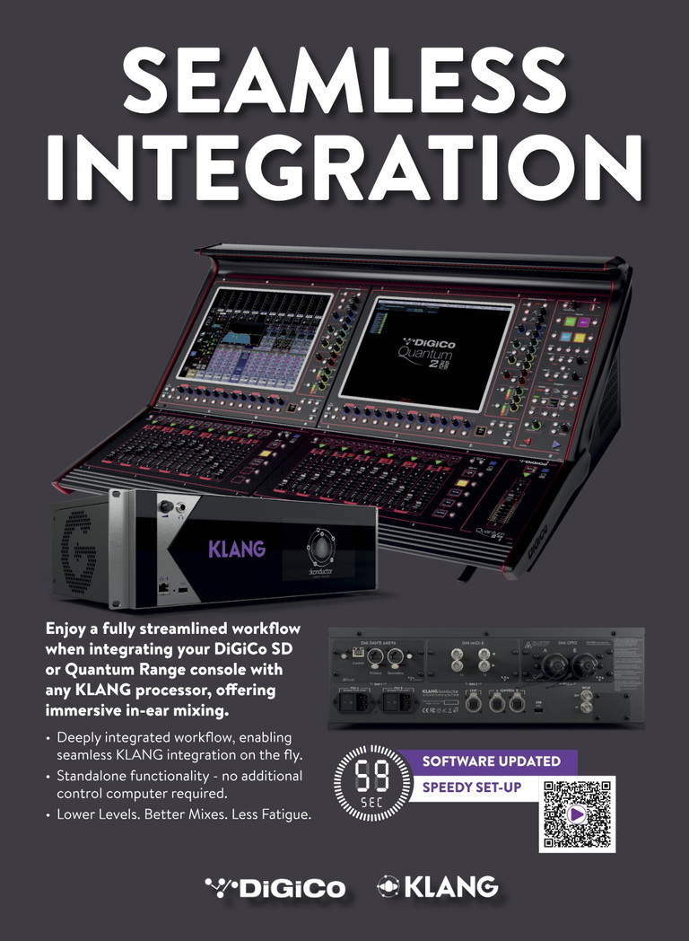 Advertisement: DiGiCo and KLANG console integration