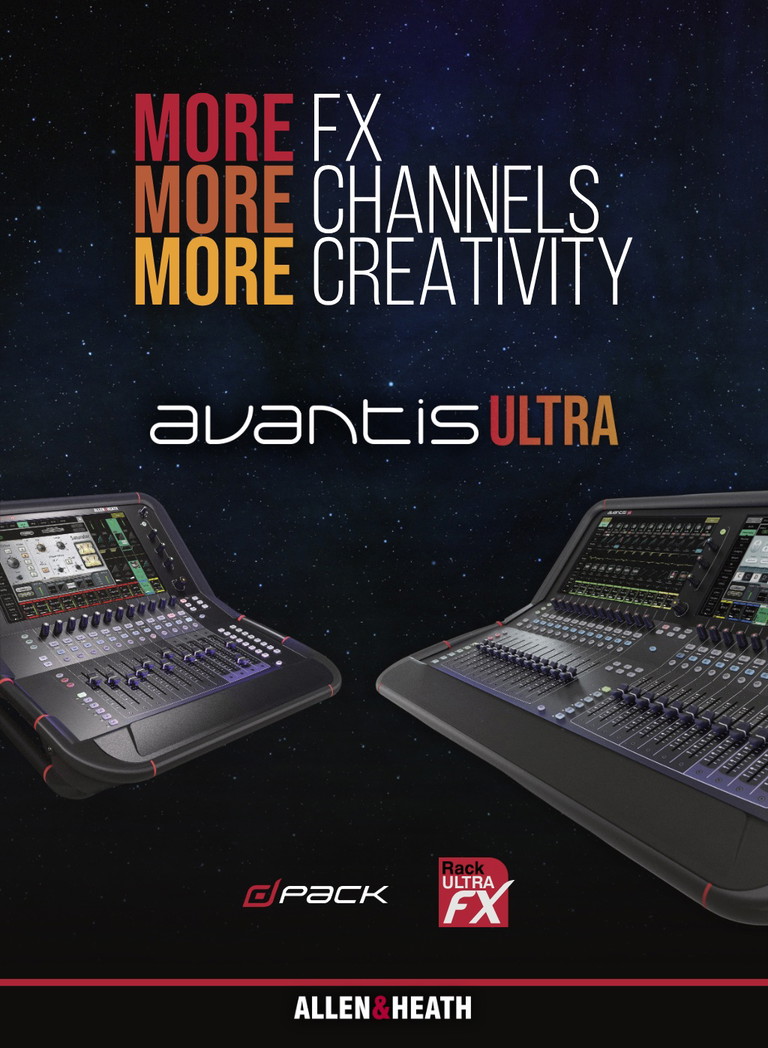 Advertisement: Allen & Heath Avantis Ultra
