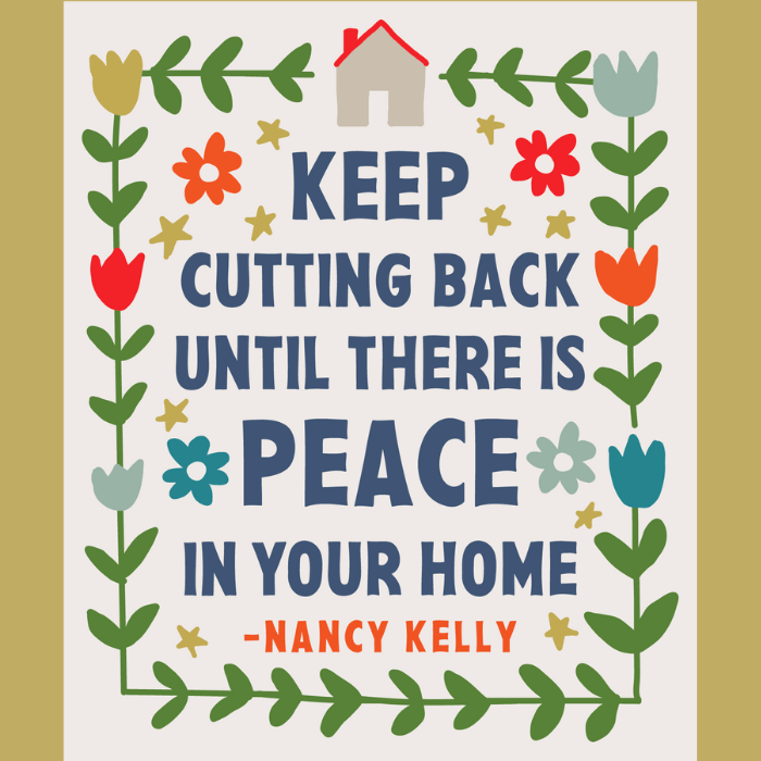 Peace in Your Home * Sage Parnassus