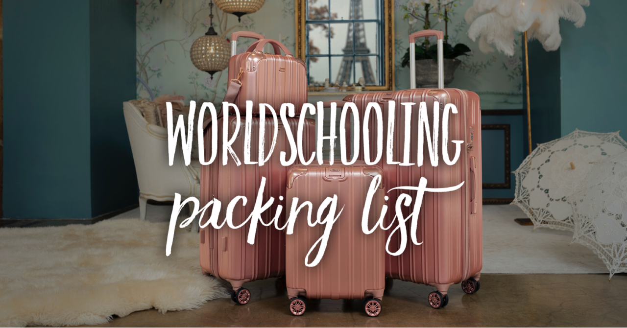 packing list