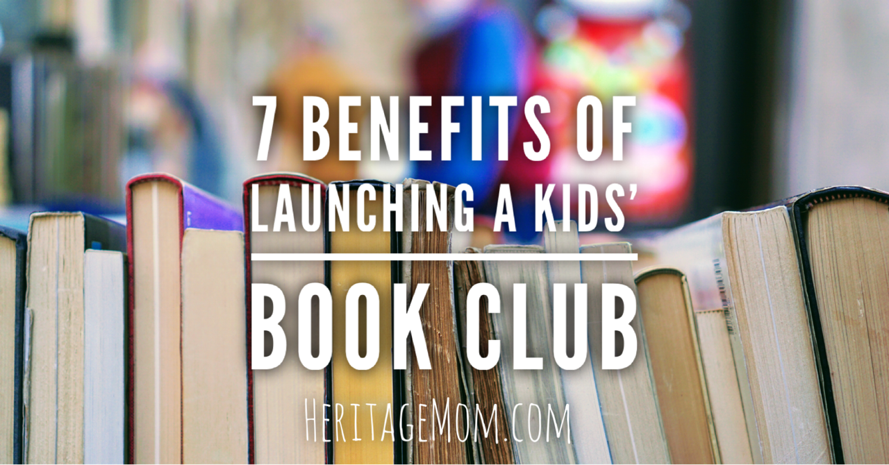 Homeschool book club