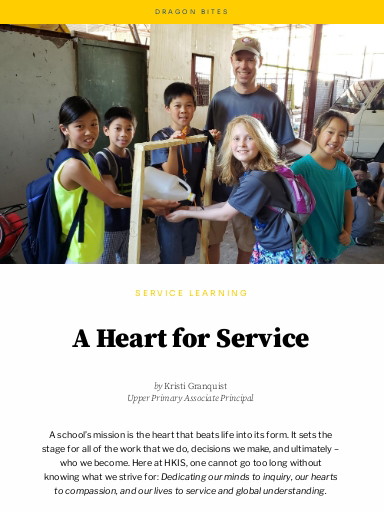A Heart for Service
