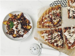 grilled peaches 2 ways | hot for food by Lauren Toyota