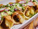 jackfruit and potato flautas
