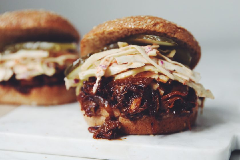 easy vegan pulled pork sandwiches | hot for food by Lauren Toyota