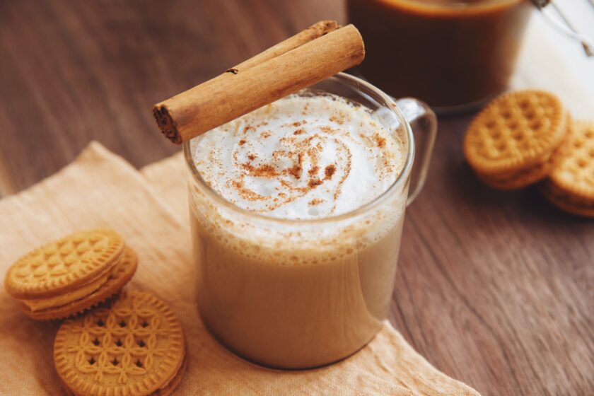 vegan pumpkin spice latte