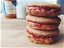 peanut butter & jam sandwich cookies | hot for food by Lauren Toyota