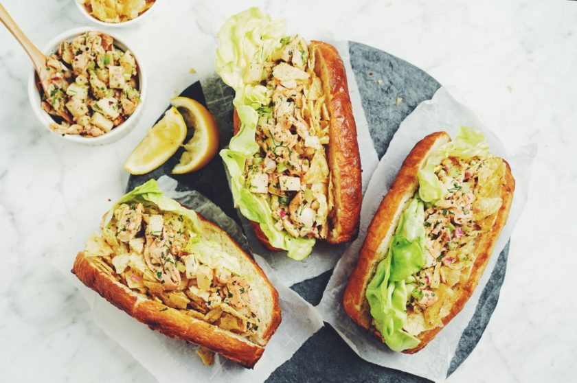 vegan lobster roll | hot for food by Lauren Toyota
