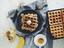 vegan chocolate chip banana waffles | hot for food by Lauren Toyota