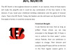 AFC NORTH 2024 Season Preview