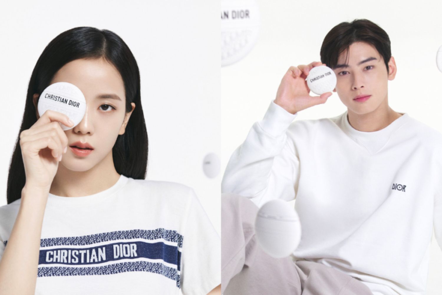 Jisoo BLACKPINK và Cha Eun Woo góp mặt trong chiến dịch Dior Le Baume over