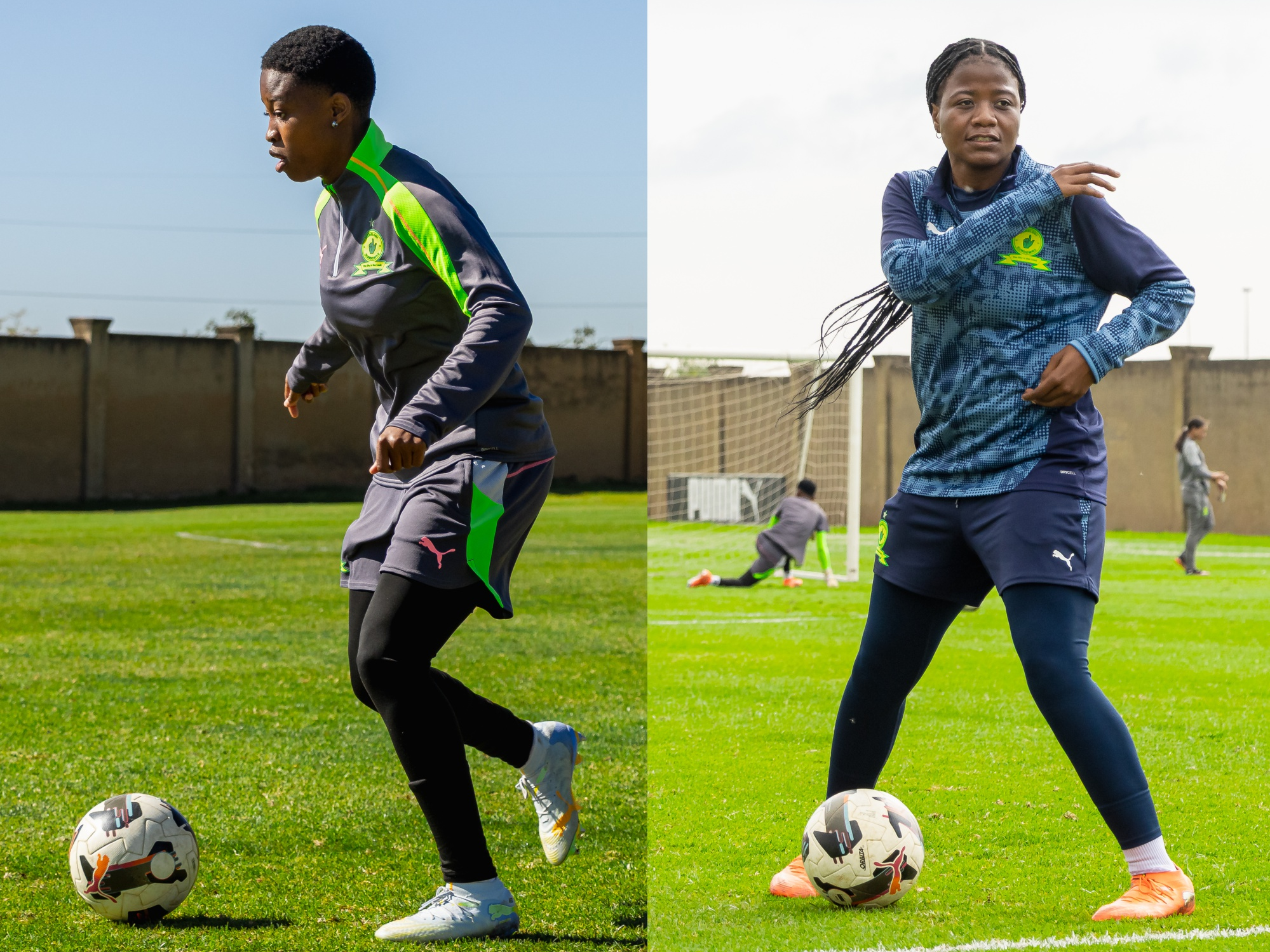 Wendy Shongwe and Gugu Dhlamini Embrace a New Era at Mamelodi Sundowns Ladies Team