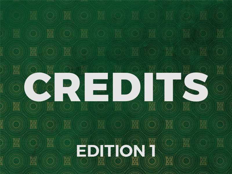 Edition 1 - Credits
