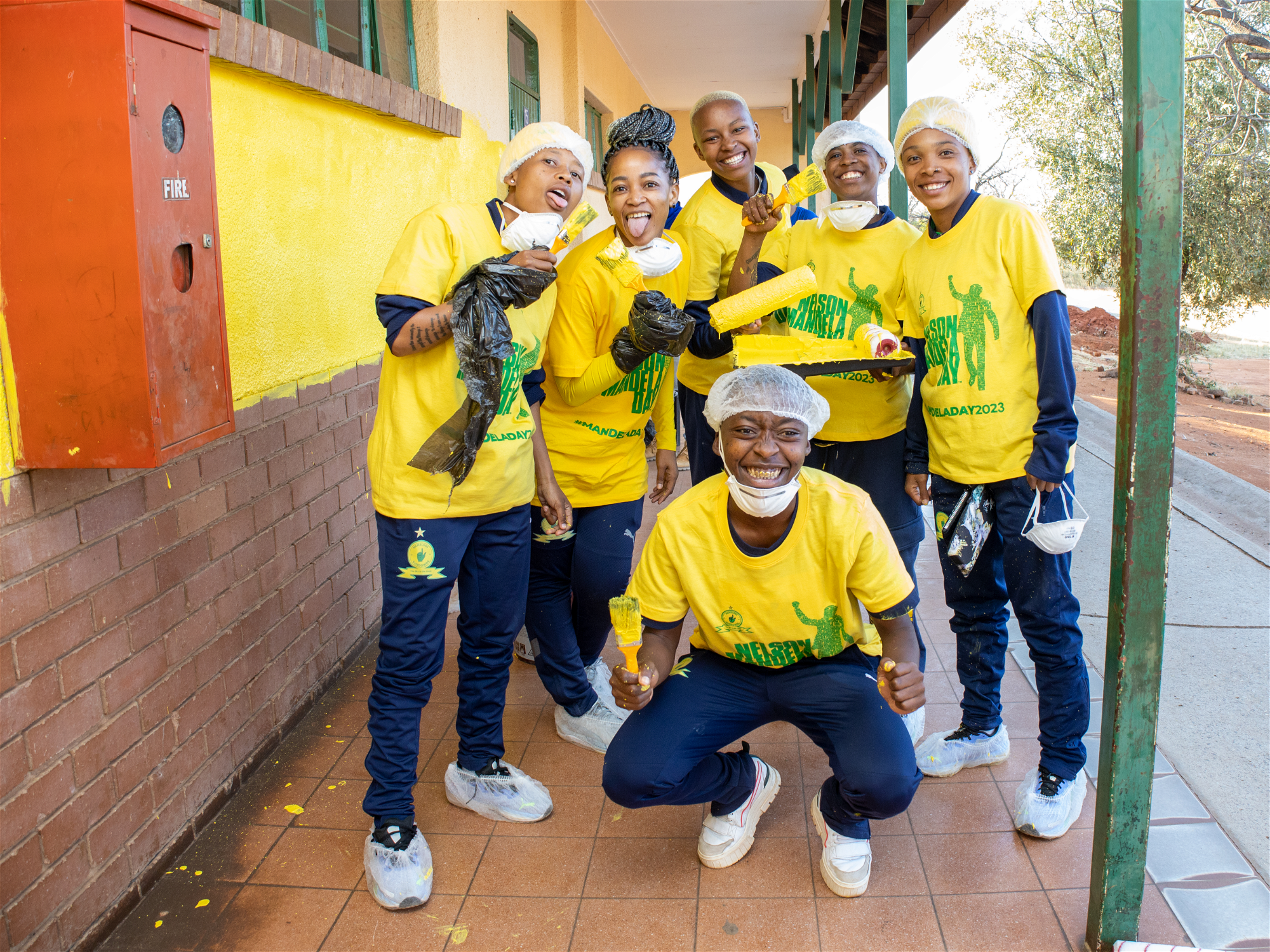 Beyond the Pitch: Mamelodi Sundowns Honours Nelson Mandela Day 2023