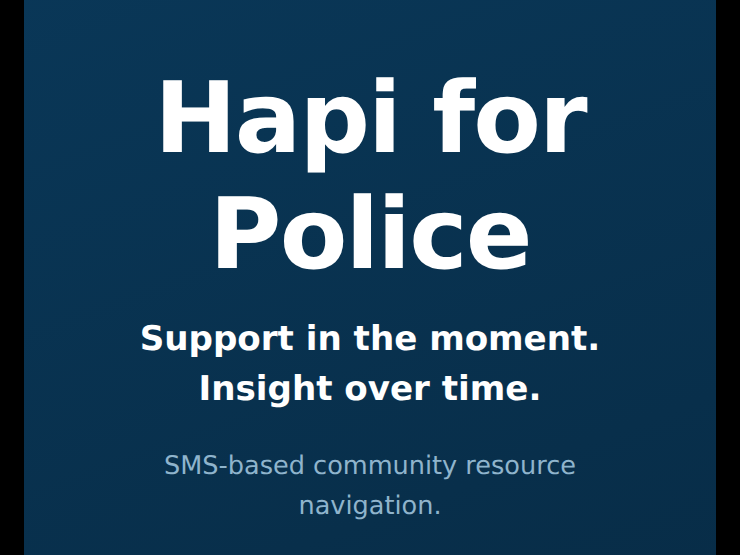 Bridging the Gap: Using AI to Bring Community Resources to the Frontline