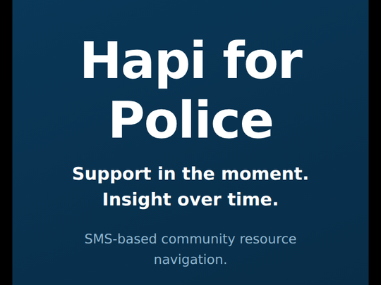 Bridging the Gap: Using AI to Bring Community Resources to the Frontline