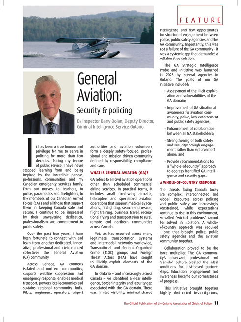 General Aviation: Security & Policing