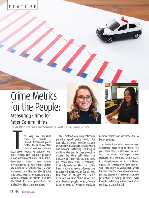 Crime Metrics for the People: Measuring Crime for Safer Communities