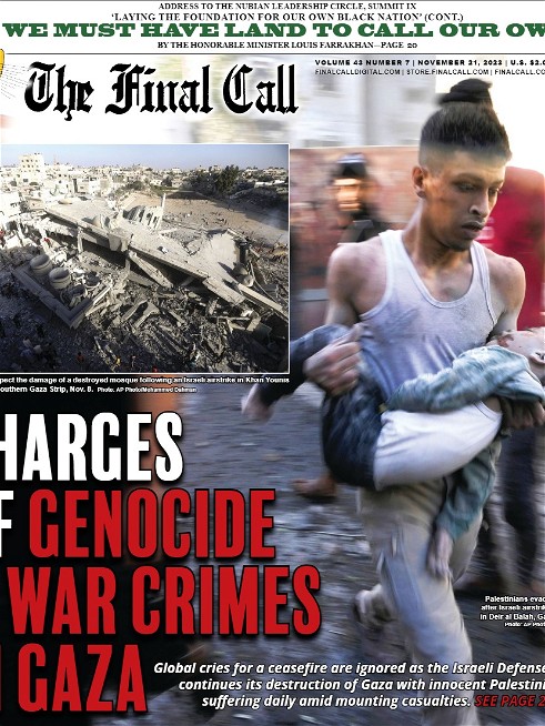 CHARGES OF GENOCIDE & WAR CRIMES IN GAZA