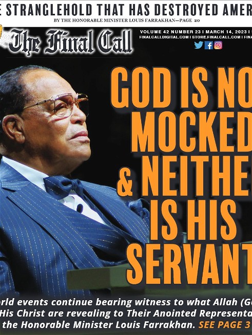 Volume 42 Number 23 - GOD IS NOT MOCKED & NEITHER IS HIS SERVANT