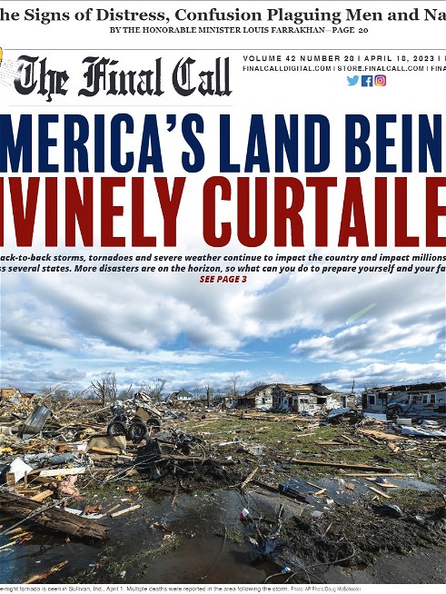 Volume 42 Number 28 - AMERICA’S LAND BEING DIVINELY CURTAILED