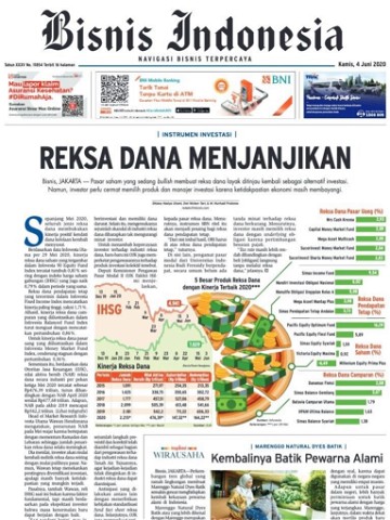 Bisnis Indonesia 04 Juni 2020
