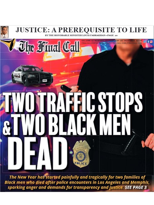 Volume 42 Number 17 - Two Traffic Stops & Two Black Men Dead